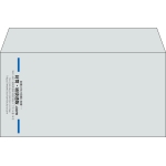 【既製品】洋長3(235x120mm)（〒枠なし）