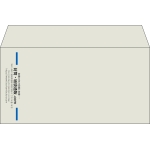 【既製品】洋長3(235x120mm)（〒枠なし）