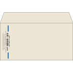 【既製品】洋長3(235x120mm)（〒枠なし）