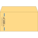 【既製品】洋長3(235x120mm)（〒枠なし）