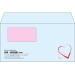 【既製品】洋長3窓付き(235x120mm)（〒枠なし）