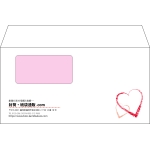 【既製品】洋長3窓付き(235x120mm)（〒枠なし）