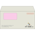 【既製品】洋長3窓付き(235x120mm)（〒枠あり）