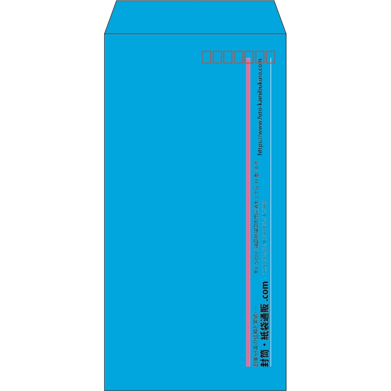 【既製品】長3(120x235mm)（〒枠あり）