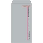 【既製品】長3(120x235mm)（〒枠あり）