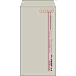 【既製品】長3(120x235mm)（〒枠あり）