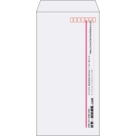 【既製品】長3(120x235mm)（〒枠あり）