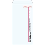 【既製品】長3(120x235mm)（〒枠あり）