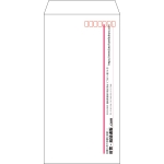 【既製品】長3(120x235mm)（〒枠あり）