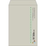 【既製品】角20(229x324mm)（〒枠なし）