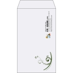 【既製品】角8(119x197mm)（〒枠なし）