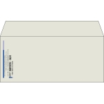 【既製品】洋4(235x105mm)（〒枠なし）