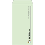 【既製品】長3(120x235mm)（〒枠なし）