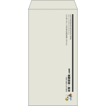 【既製品】長3(120x235mm)（〒枠なし）
