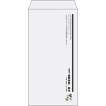 【既製品】長3(120x235mm)（〒枠なし）