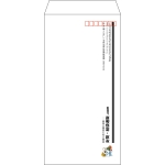【既製品】長3(120x235mm)（〒枠あり）