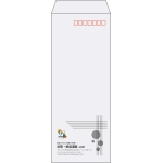 【既製品】長40(90x225mm)（〒枠あり）