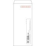 【既製品】長4(90x205mm)（〒枠あり）