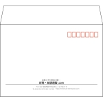 【既製品】洋2(162x114mm)（〒枠あり）