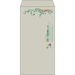 【既製品】長3(120x235mm)（〒枠あり）