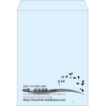 【既製品】角0(287x382mm)（〒枠なし）