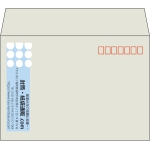 【既製品】洋2(162x114mm)（〒枠あり）