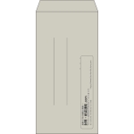 【既製品】長3(120x235mm)（〒枠なし）