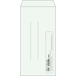 【既製品】長3(120x235mm)（〒枠なし）