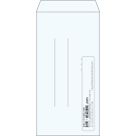 【既製品】長3(120x235mm)（〒枠なし）