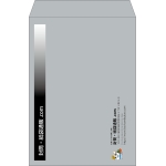 【既製品】角2(240x332mm)（〒枠なし）