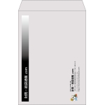 【既製品】角2(240x332mm)（〒枠なし）