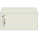 【既製品】洋4(235x105mm)（〒枠なし）