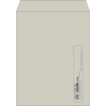 【既製品】角3(216x277mm)（〒枠なし）