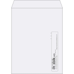 【既製品】角3(216x277mm)（〒枠なし）