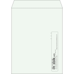 【既製品】角3(216x277mm)（〒枠なし）