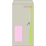 【既製品】長3窓付き(120x235mm)（〒枠あり）