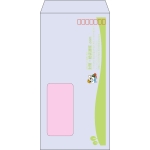 【既製品】長3窓付き(120x235mm)（〒枠あり）