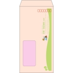 【既製品】長3窓付き(120x235mm)（〒枠あり）