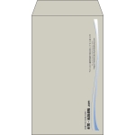 【既製品】角8(119x197mm)（〒枠なし）