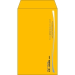 【既製品】角8(119x197mm)（〒枠なし）