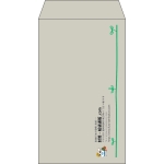 【既製品】角8(119x197mm)（〒枠なし）