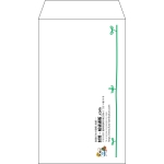 【既製品】角8(119x197mm)（〒枠なし）