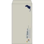 【既製品】長3(120x235mm)（〒枠なし）