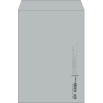 【既製品】角2(240x332mm)（〒枠なし）