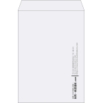 【既製品】角2(240x332mm)（〒枠なし）