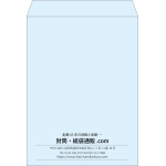 【既製品】角0(287x382mm)（〒枠なし）