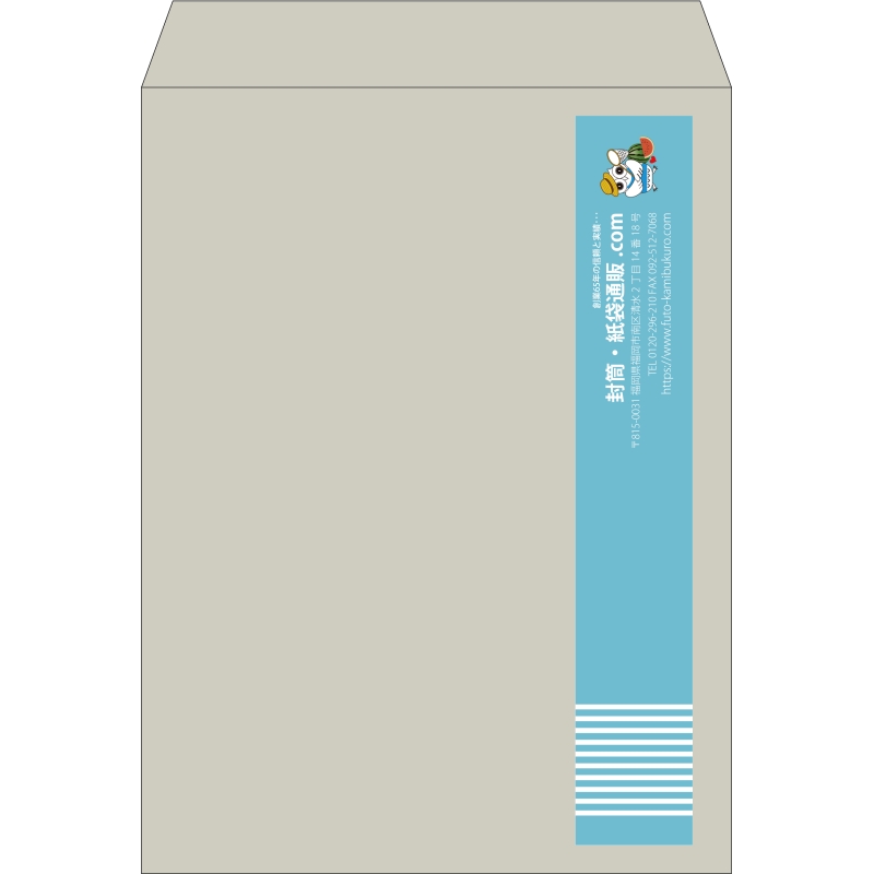 【既製品】角0(287x382mm)（〒枠なし）