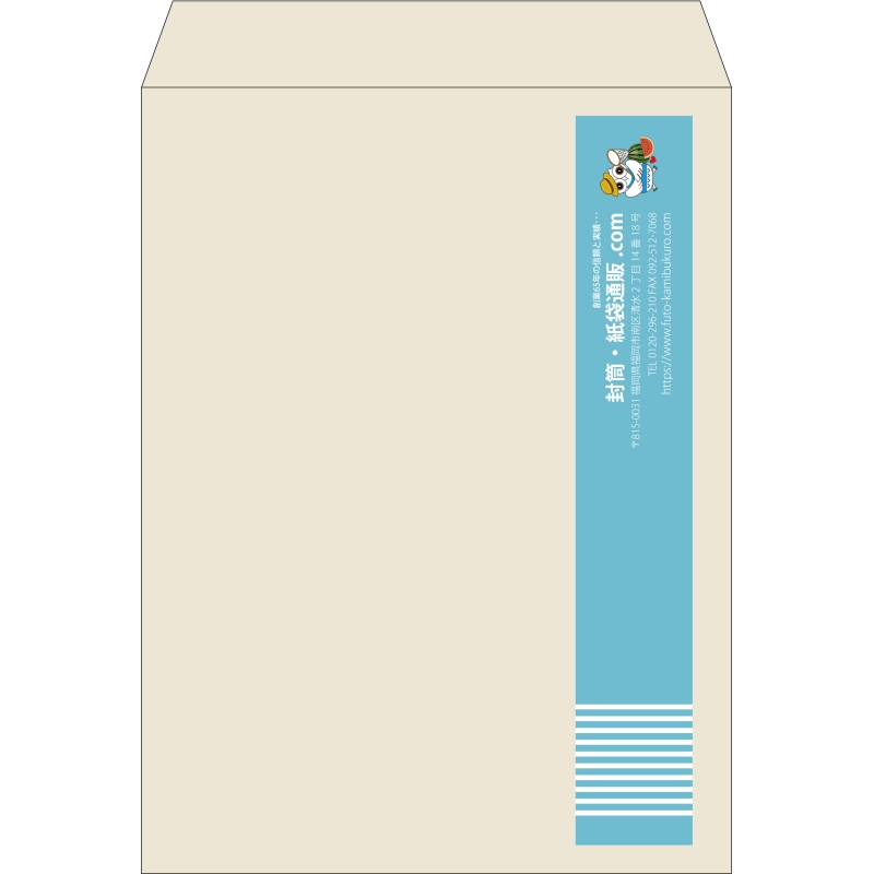 【既製品】角0(287x382mm)（〒枠なし）