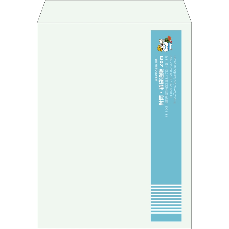 【既製品】角0(287x382mm)（〒枠なし）