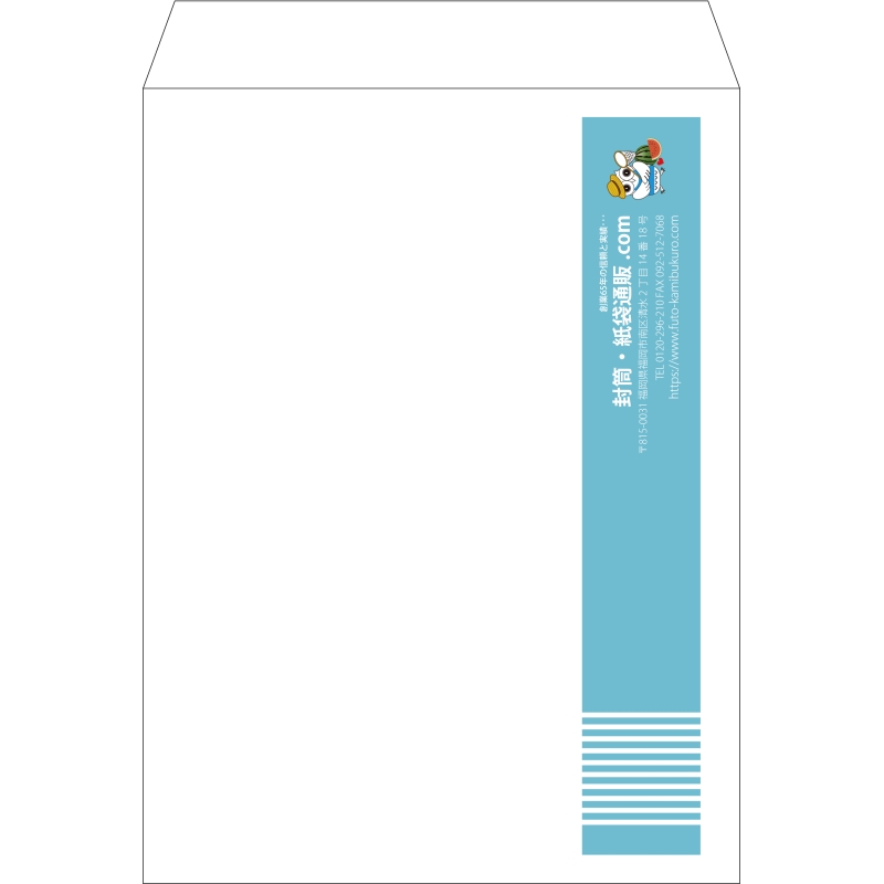 【既製品】角0(287x382mm)（〒枠なし）